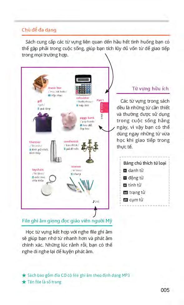 4000 từ vựng tiếng anh thường dùng nhất (kèm cd) - Ảnh 3