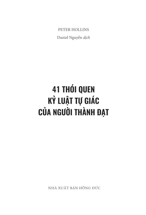 41 thói quen kỷ luật tự giác của người thành đạt - Ảnh 3