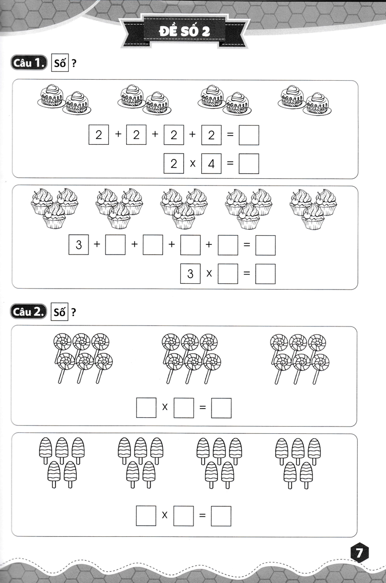 45 đề ôn luyện và kiểm tra toán 2 - tập 2 - Ảnh 7