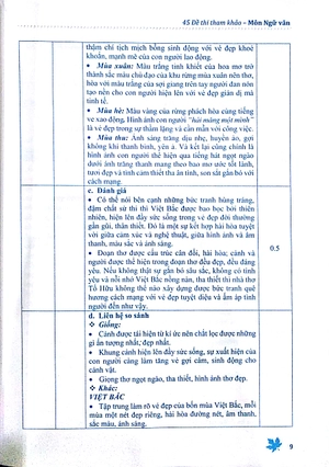 45 đề thi tham khảo môn ngữ văn chuẩn bị cho kì thi thpt - Ảnh 6