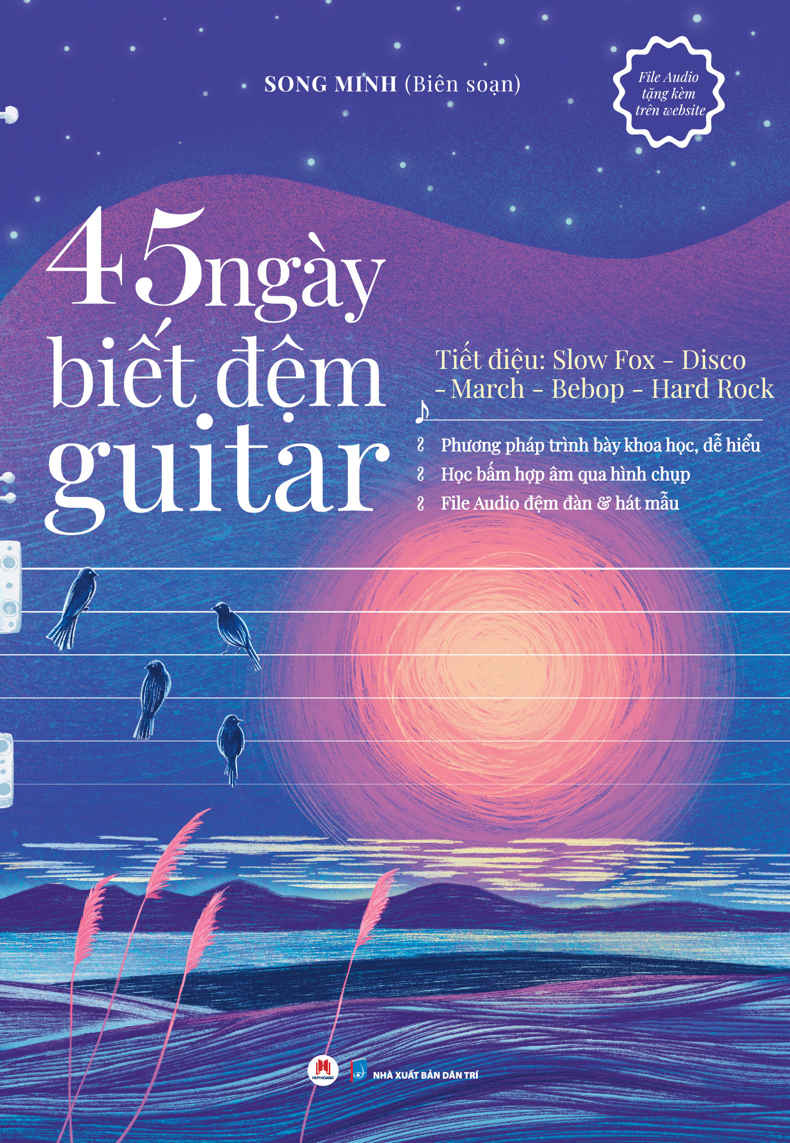 45 ngày biết đệm guitar - tiết điệu: slow fox-disco-march-bebop-hard rock (tái bản 2023) - Ảnh 2