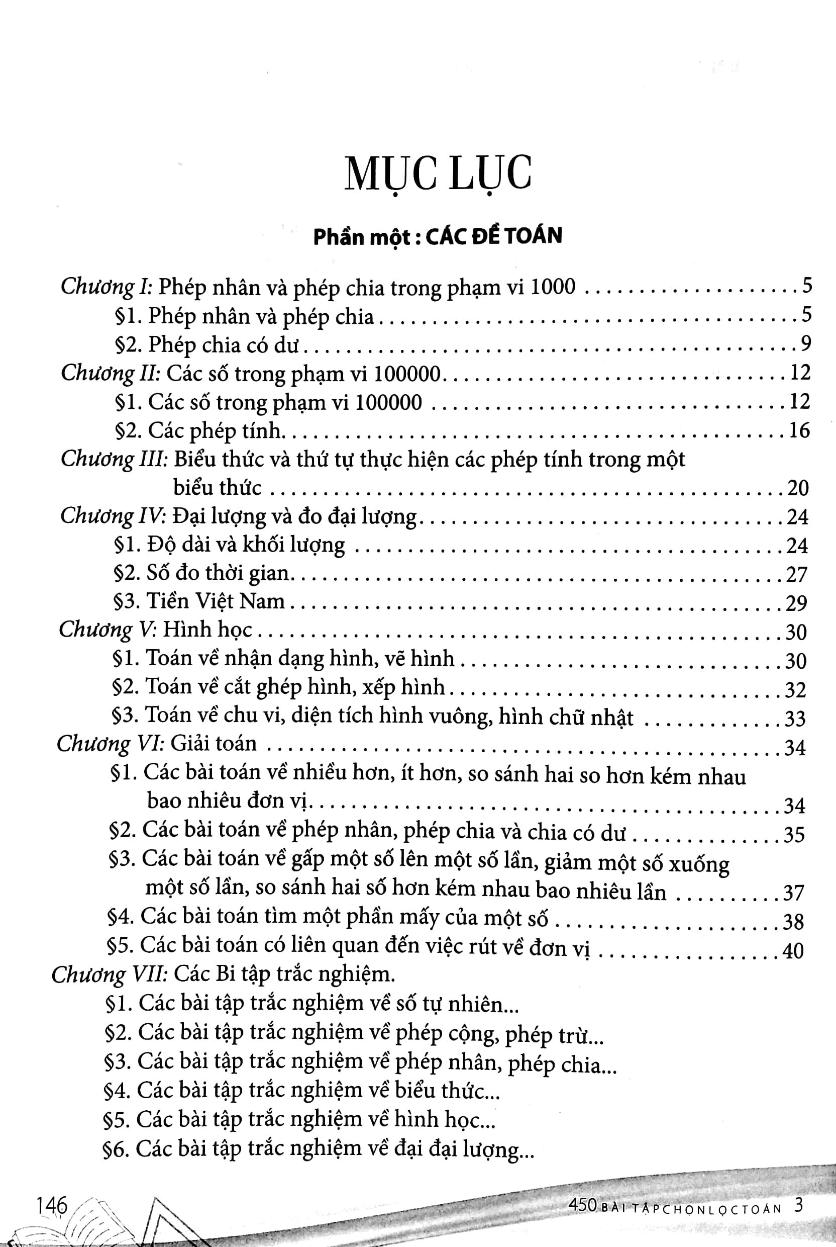 450 bài tập toán 3 - bồi dưỡng học sinh khá, giỏi (theo chương trình giáo dục phổ thông mới) - Ảnh 3