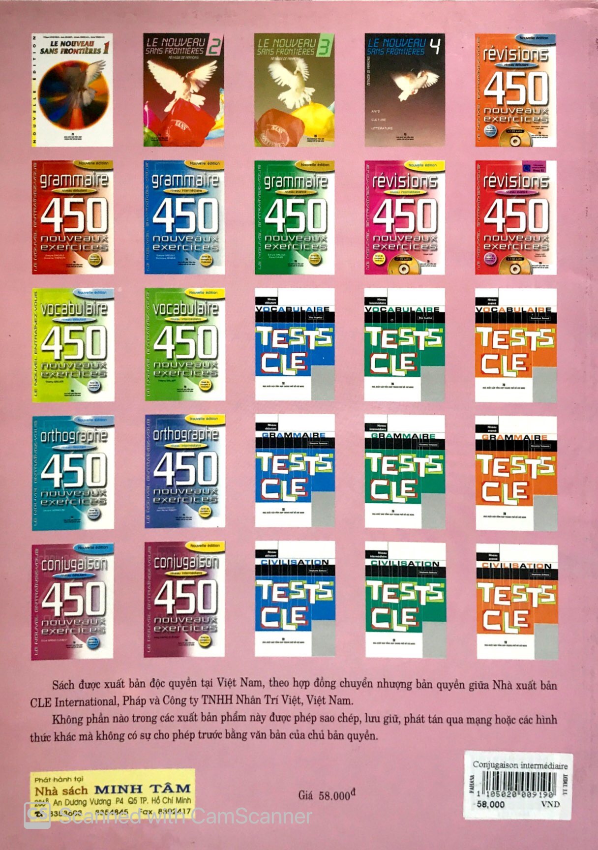 450 nouveaux exercices - conjugaison niveau intermediare - Ảnh 11