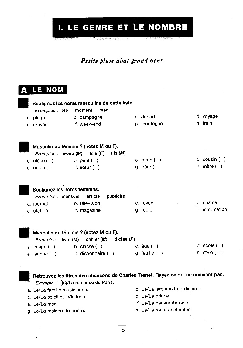450 nouveaux exercices - grammaire (niveau débutant) - Ảnh 4