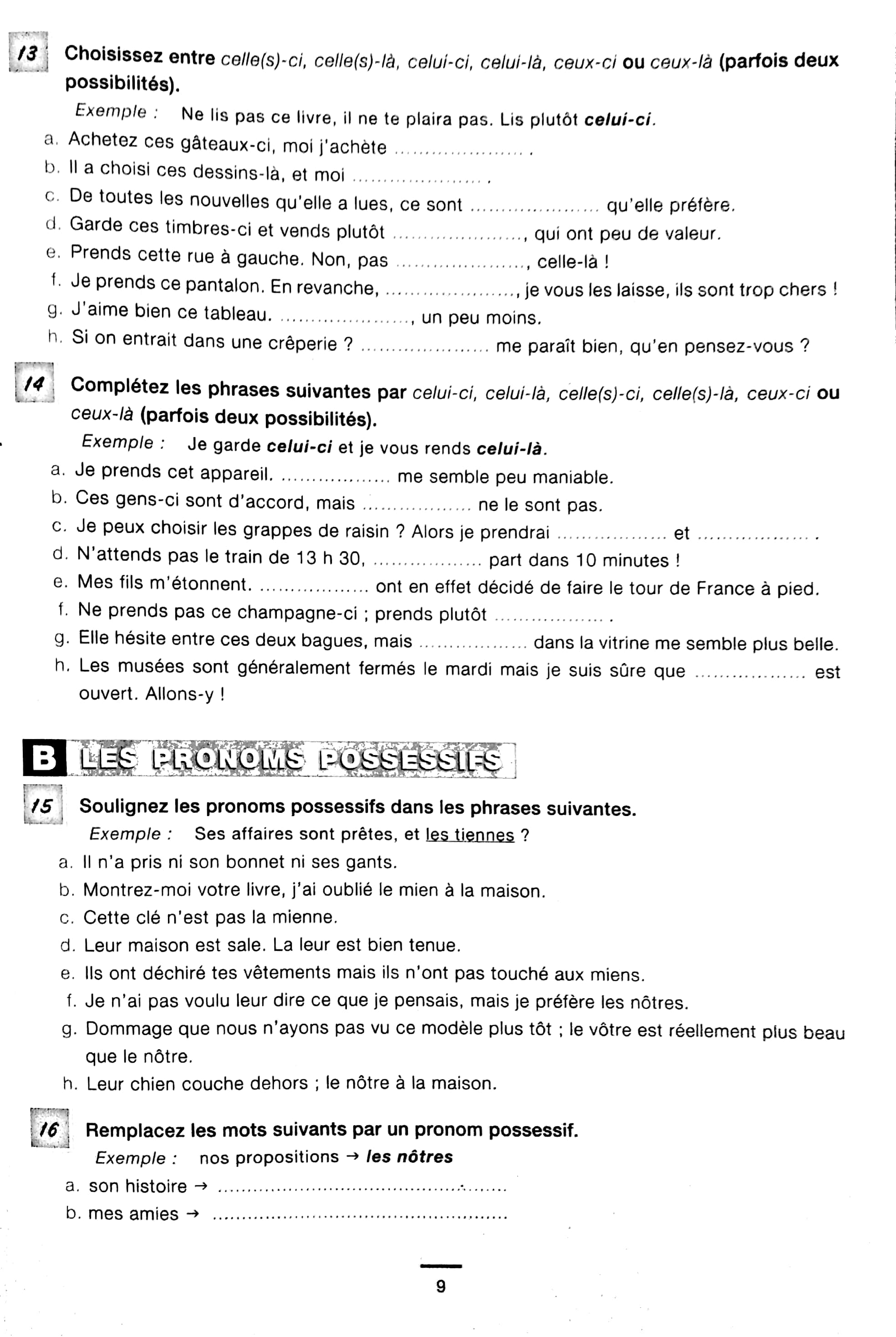 450 nouveaux exercices - grammaire niveau intermediare - Ảnh 5