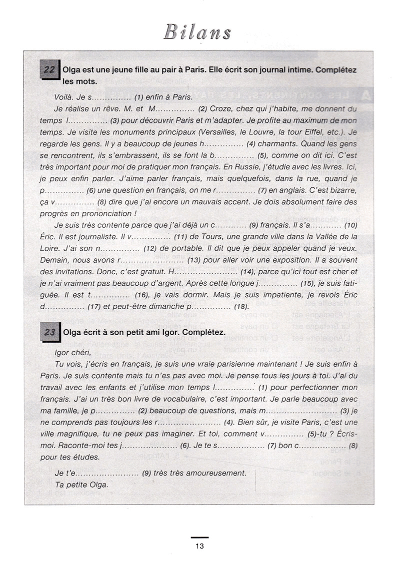 450 nouveaux exercices - vocabulaire niveau débutant - Ảnh 11
