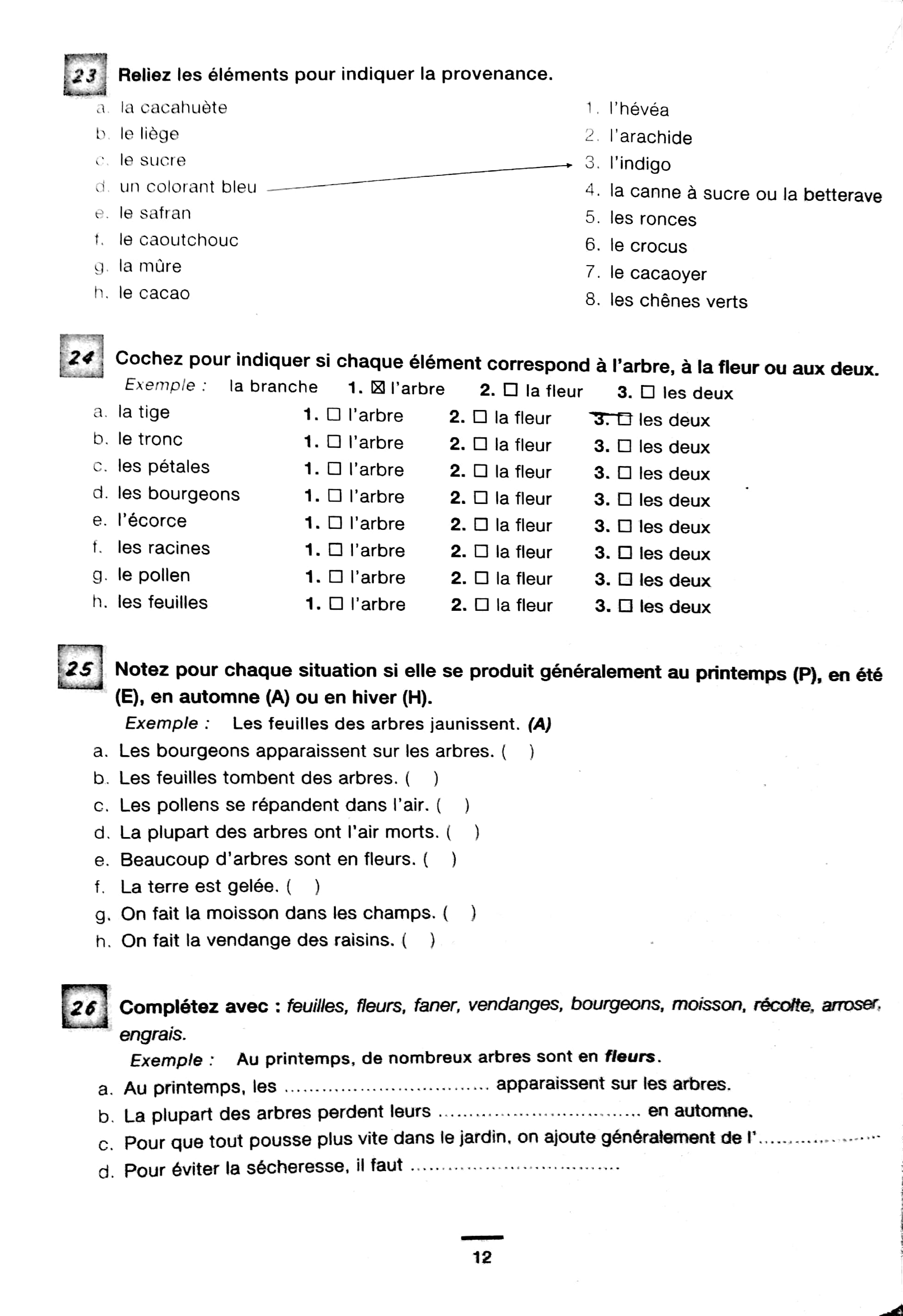 450 nouveaux exercices - vocabulaire niveau intermediare - Ảnh 10