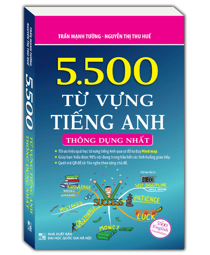 5.500 từ vựng tiếng anh thông dụng nhất (tái bản 2024) - Ảnh 2