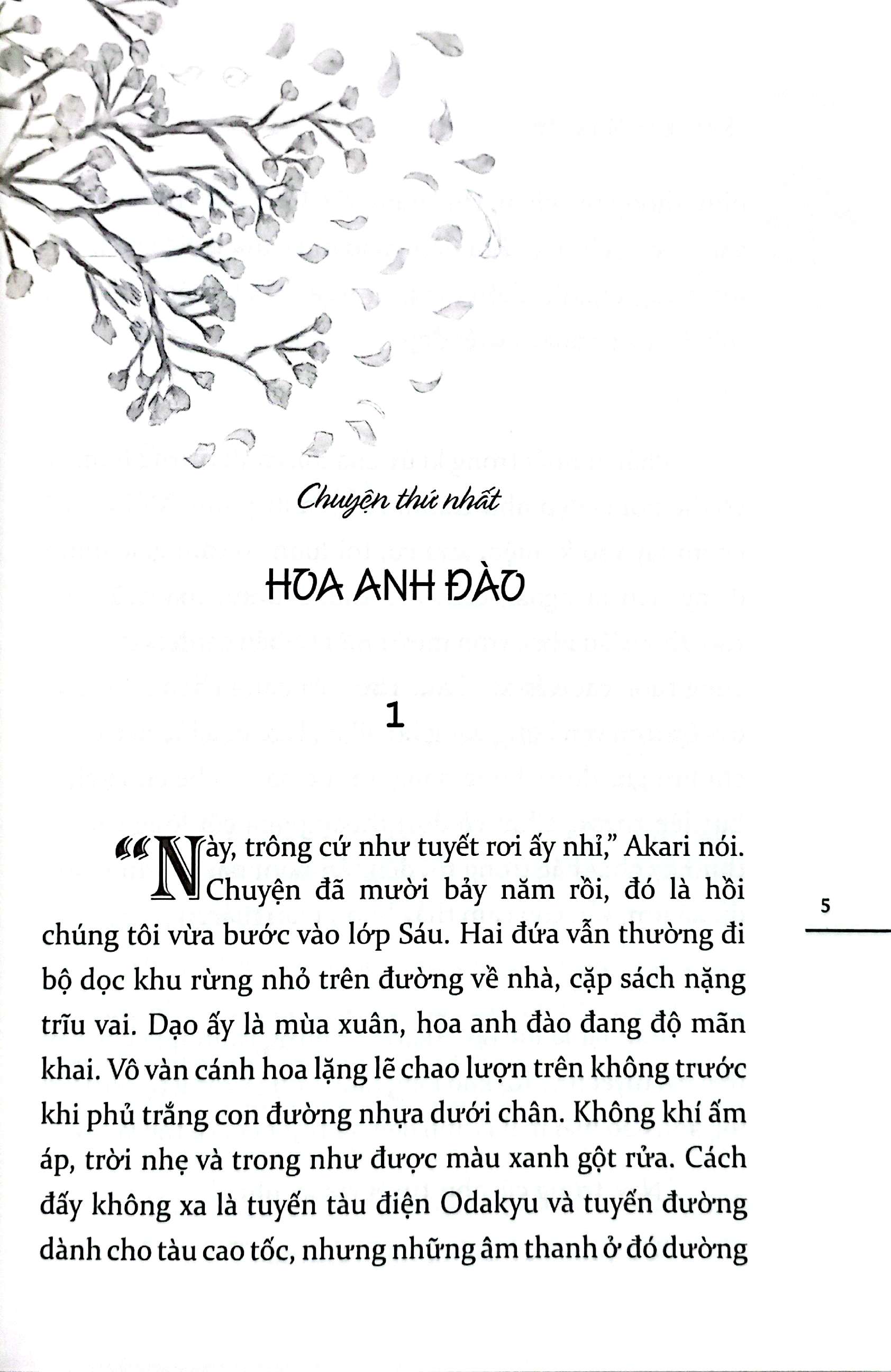 5 Centimet Trên Giây (Tái Bản 2025) - Ảnh 3