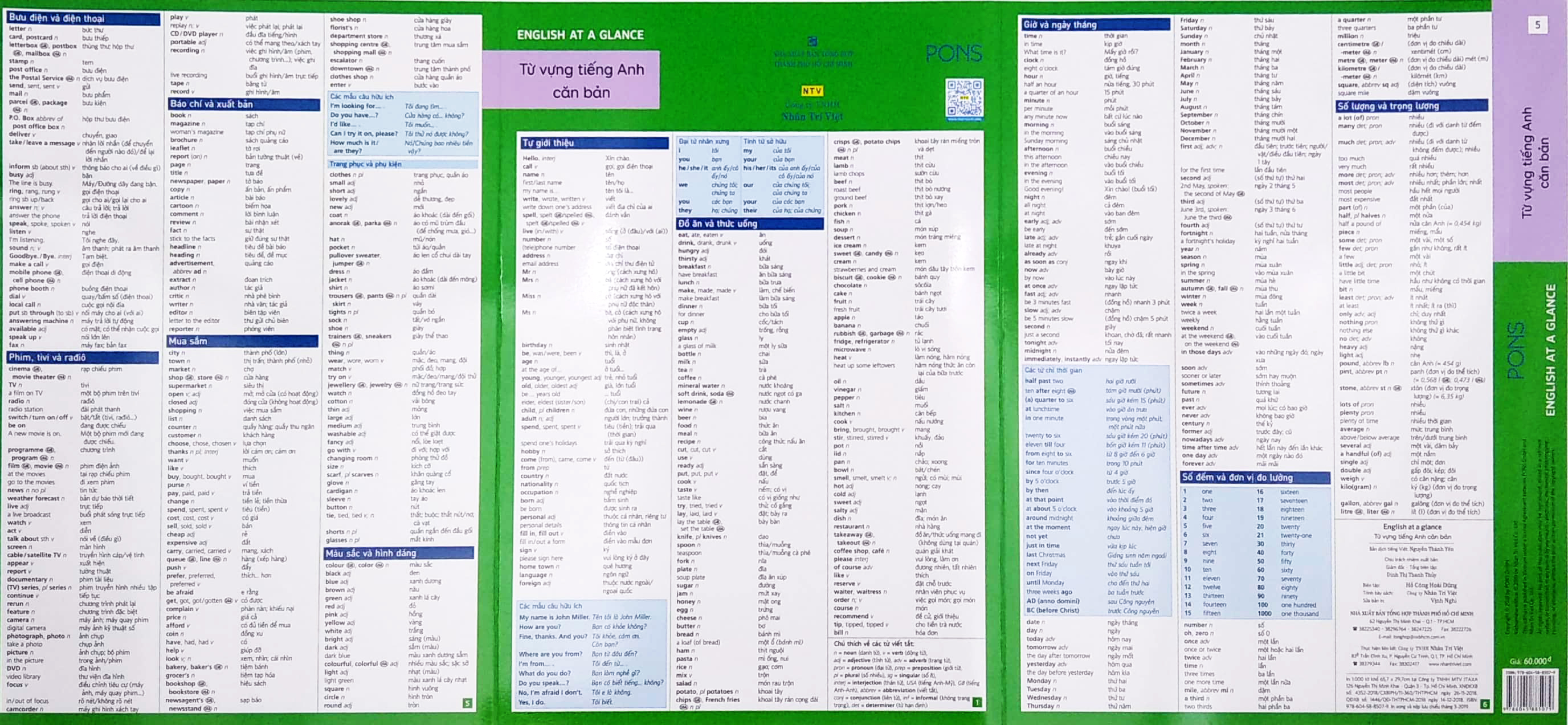 (5) english at a glance - từ vựng tiếng anh căn bản - Ảnh 3