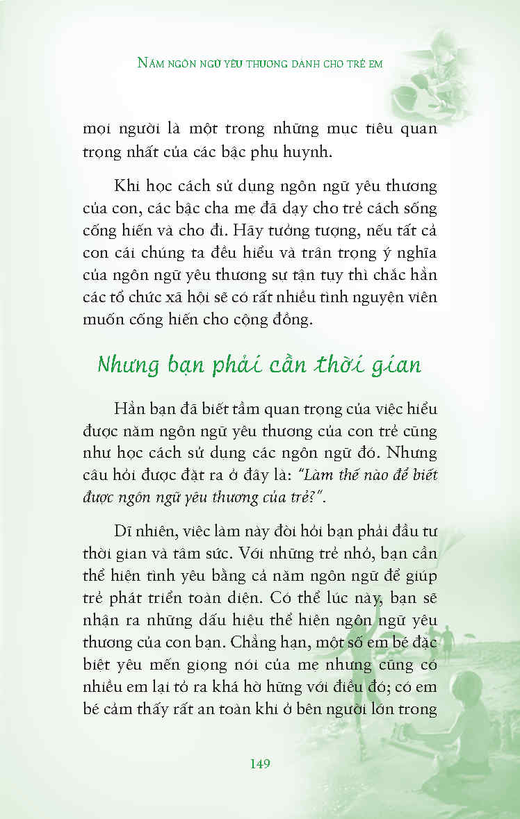 5 ngôn ngữ yêu thương dành cho trẻ em (tái bản 2021) - Ảnh 5