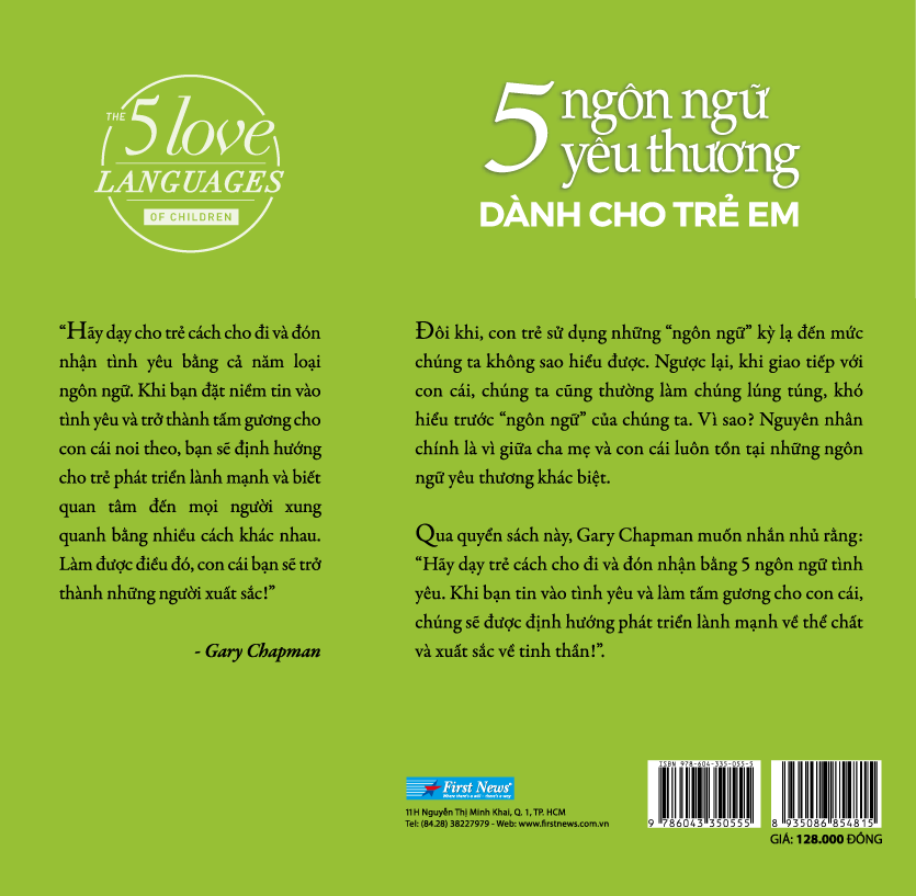 5 ngôn ngữ yêu thương dành cho trẻ em (tái bản 2021) - Ảnh 8