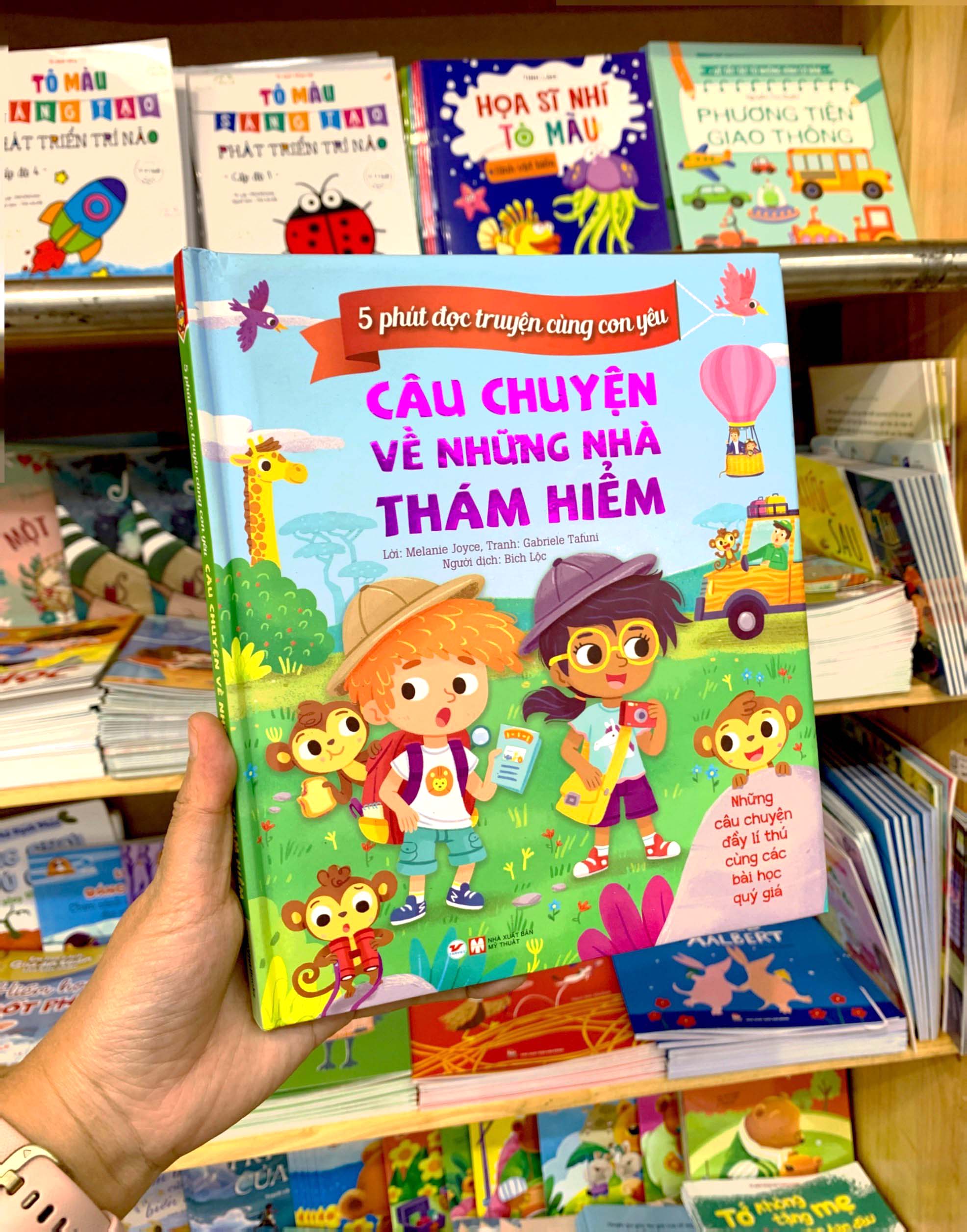5 phút đọc truyện cùng con yêu - câu chuyện về những nhà thám hiểm - Ảnh 8