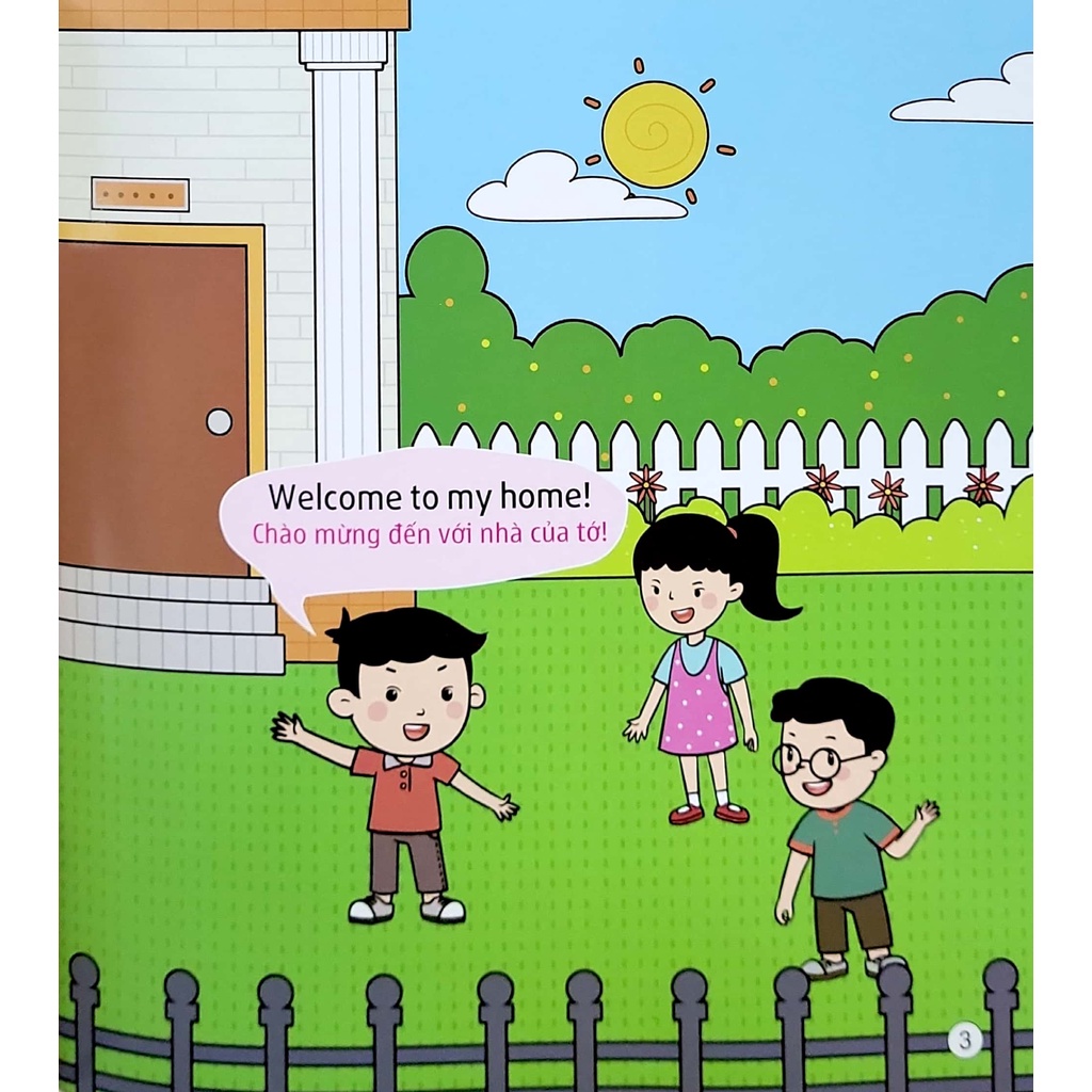 5 phút mỗi ngày - bộ sách tiếng anh đầu tiên cha mẹ dạy bé - cuộc sống thường ngày (tái bản) - Ảnh 3