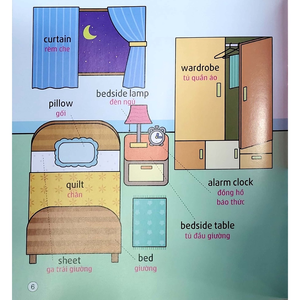 5 phút mỗi ngày - bộ sách tiếng anh đầu tiên cha mẹ dạy bé - cuộc sống thường ngày (tái bản) - Ảnh 6