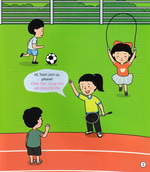 5 phút mỗi ngày - bộ sách tiếng anh đầu tiên cha mẹ dạy bé - thể thao (tái bản 2022) - Ảnh 3