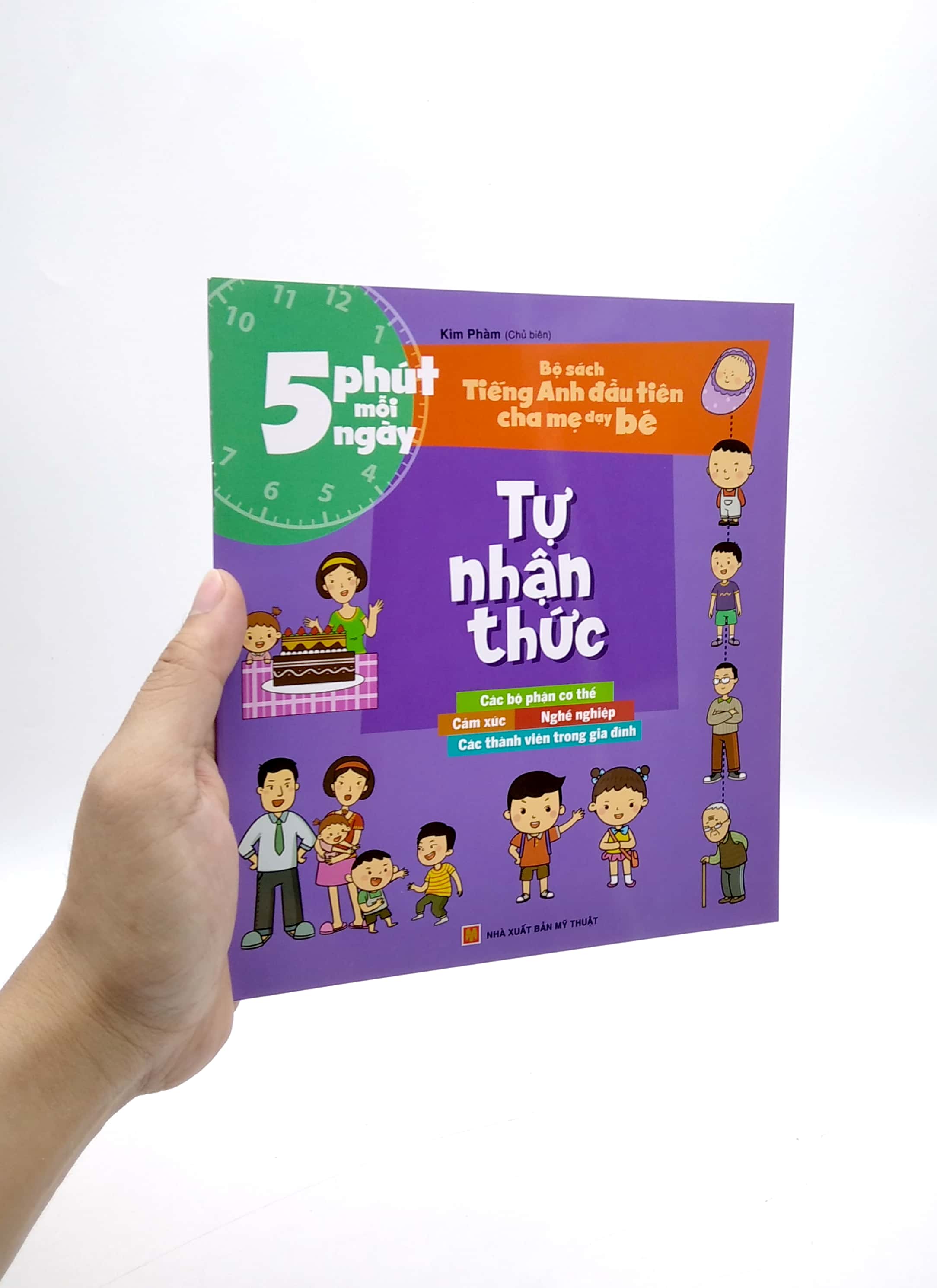 5 phút mỗi ngày - bộ sách tiếng anh đầu tiên cha mẹ dạy bé - tự nhận thức (tái bản 2022) - Ảnh 7