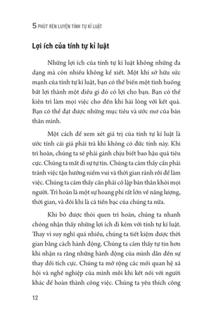 5 phút rèn luyện tính tự kỉ luật - Ảnh 11