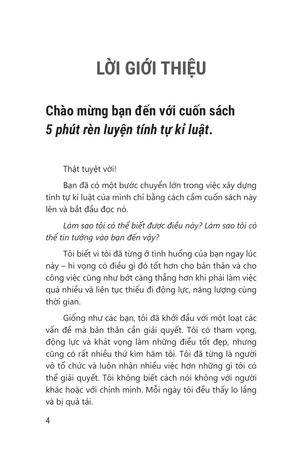 5 phút rèn luyện tính tự kỉ luật - Ảnh 3