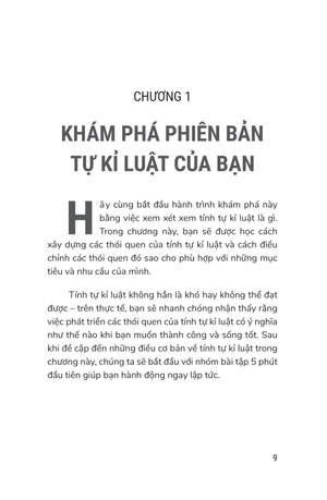 5 phút rèn luyện tính tự kỉ luật - Ảnh 8