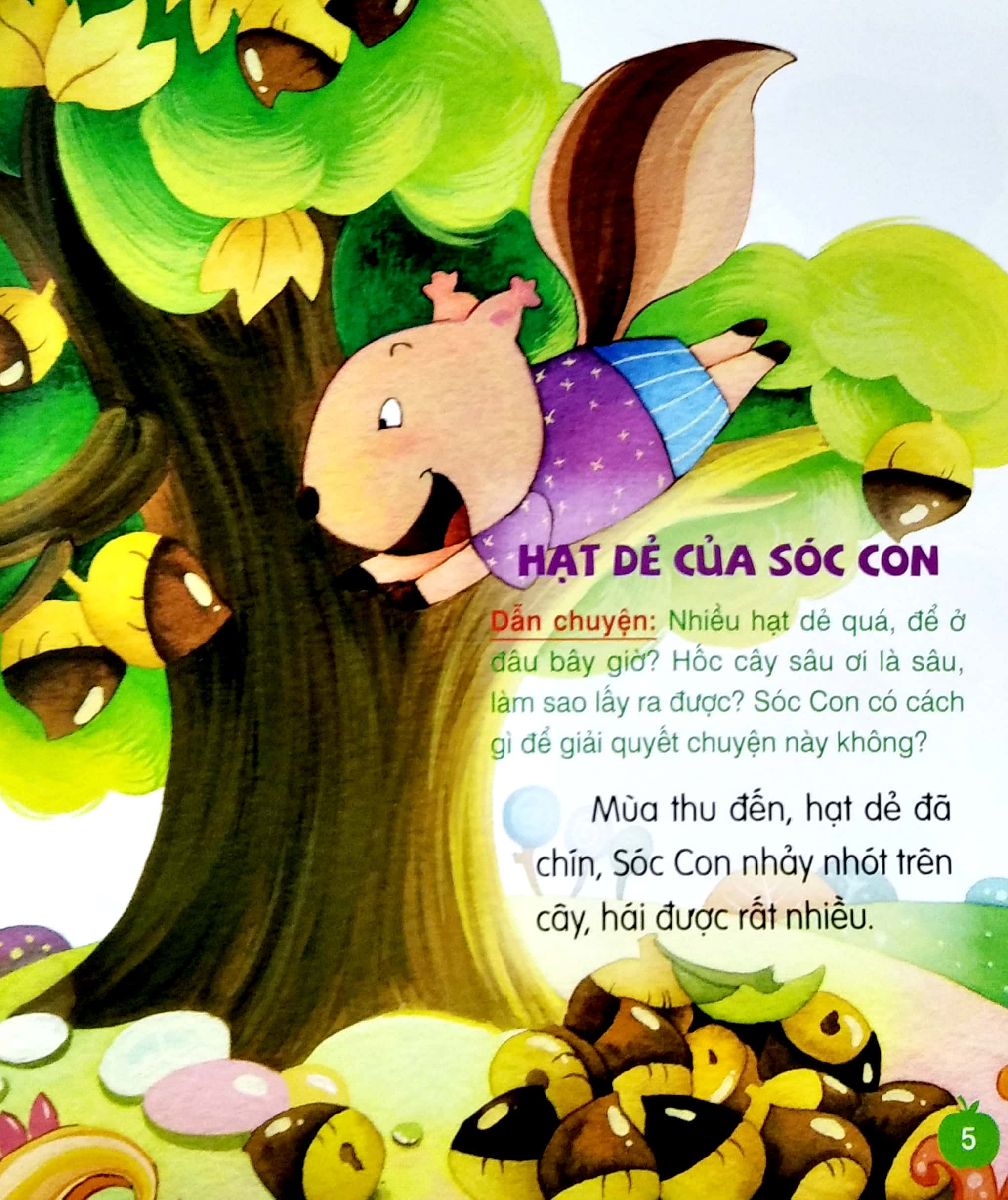 5 phút truyện kể cho bé rước khi ngủ - sáng tạo (sách bản quyền) (tái bản) - Ảnh 4