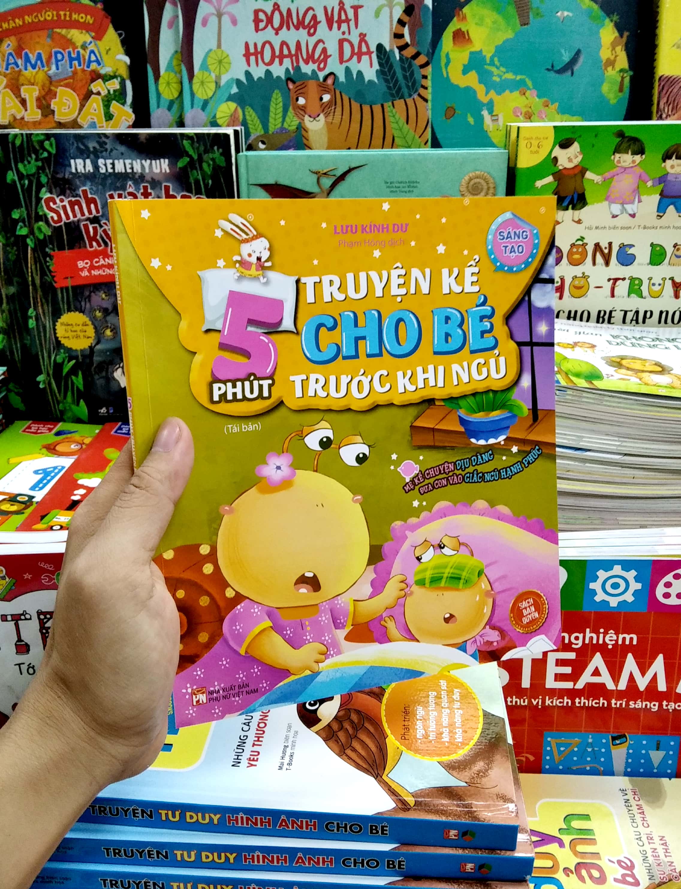 5 phút truyện kể cho bé rước khi ngủ - sáng tạo (sách bản quyền) (tái bản) - Ảnh 7