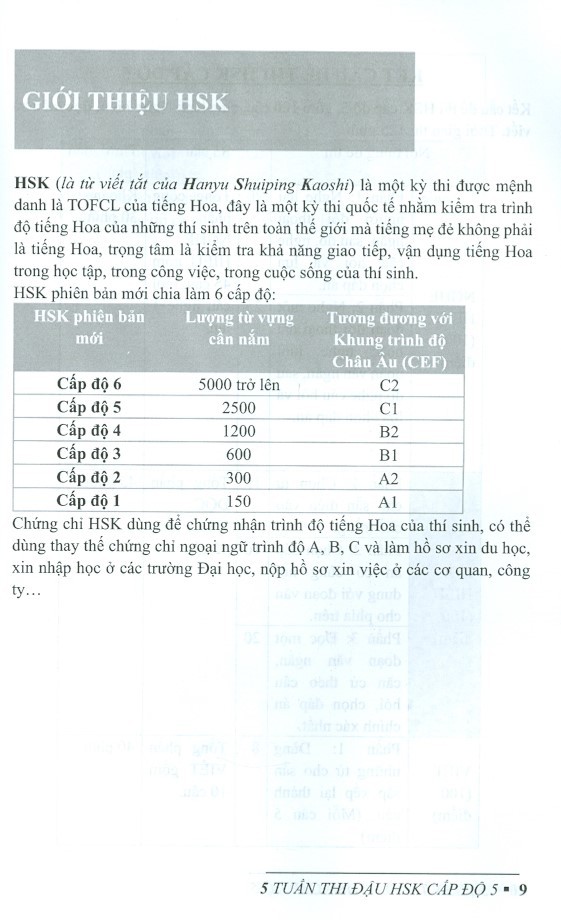 5 tuần thi đậu hsk 5 - cấp độ 5 - Ảnh 5