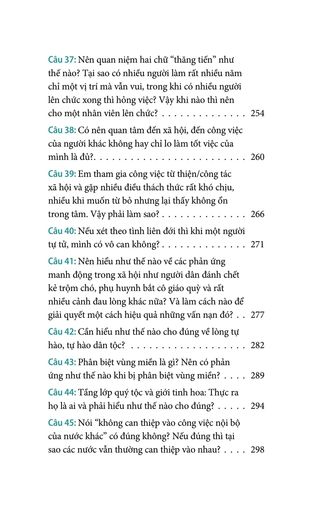 50 câu hỏi về nhân sinh quan - Ảnh 10