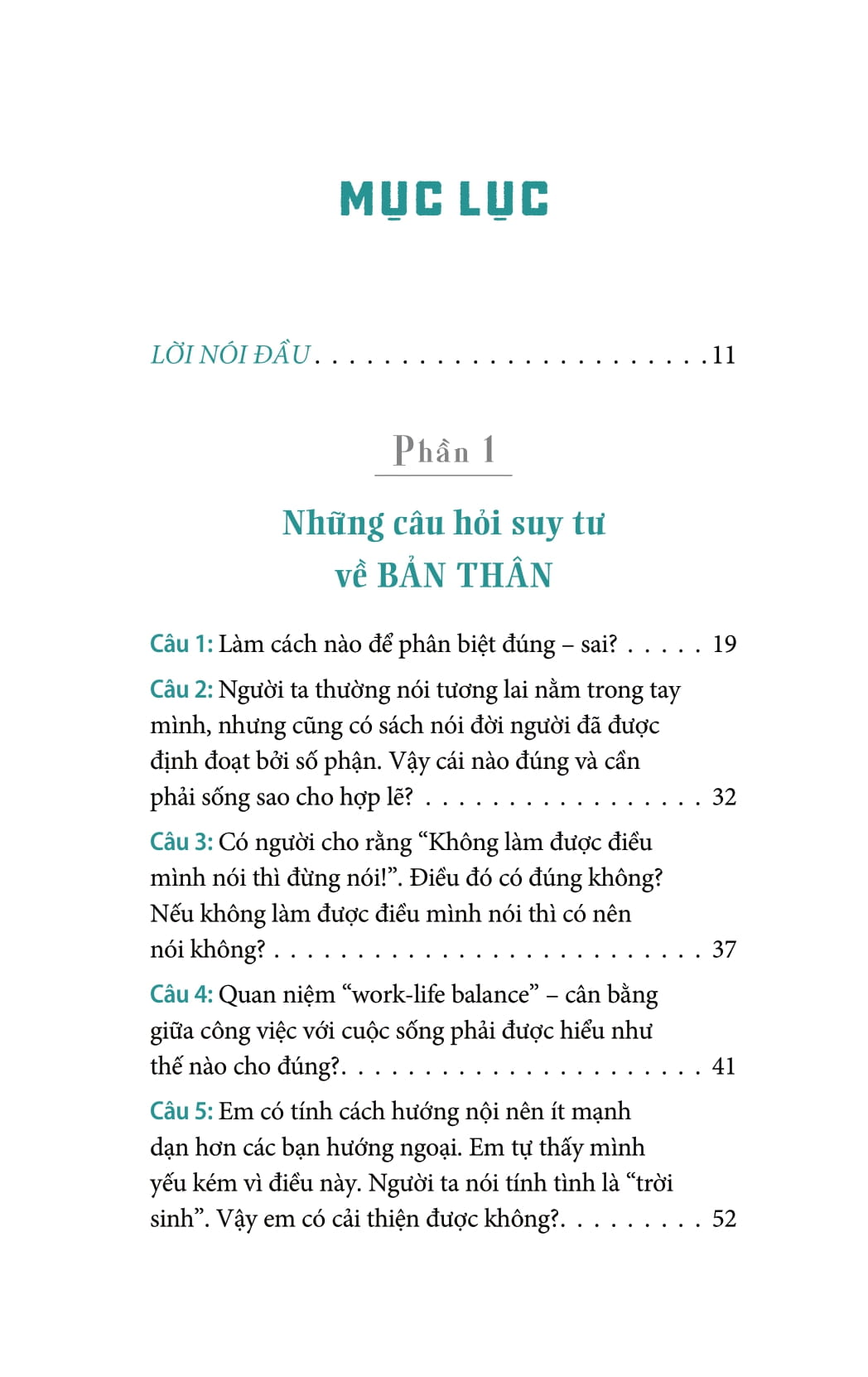 50 câu hỏi về nhân sinh quan - Ảnh 5