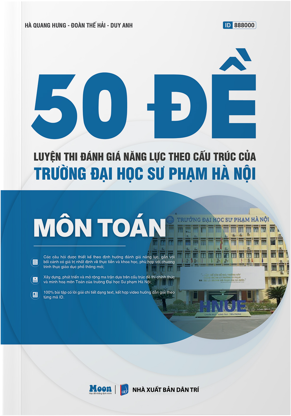 50 Đề Luyện Thi Đánh Giá Năng Lực Theo Cấu Trúc Của Trường Đại Học Sư Phạm Hà Nội - Môn Toán - Ảnh 2