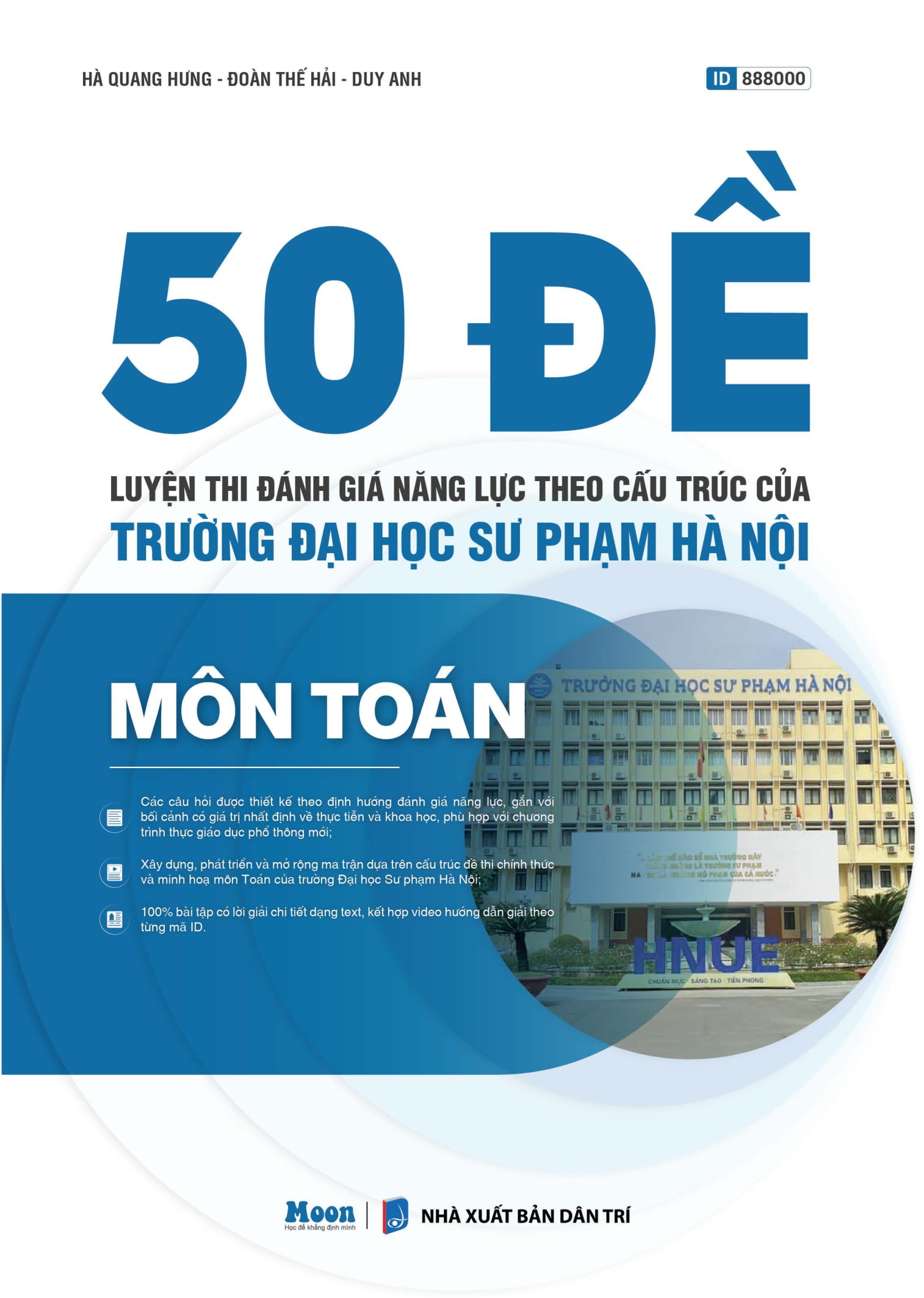 50 Đề Luyện Thi Đánh Giá Năng Lực Theo Cấu Trúc Của Trường Đại Học Sư Phạm Hà Nội - Môn Toán - Ảnh 3