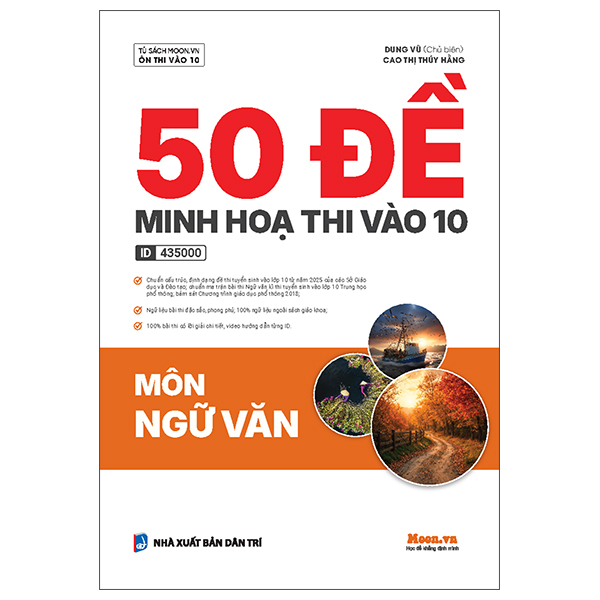 50 De Minh Hoa Thi Vao 10 - Mon Ngu Van