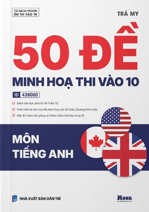 50 Đề Minh Họa Thi Vào 10 - Môn Tiếng Anh - Ảnh 2