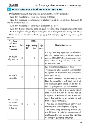 50 đề minh họa tốt nghiệp thpt 2025 - môn sinh học - Ảnh 12