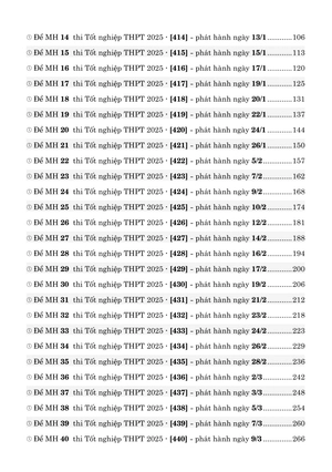 50 đề minh họa tốt nghiệp thpt 2025 - môn sinh học - Ảnh 4
