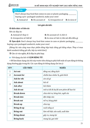 50 đề minh họa tốt nghiệp thpt 2025 - môn tiếng anh - Ảnh 10
