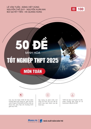 50 đề minh họa tốt nghiệp thpt 2025 - môn toán - Ảnh 2