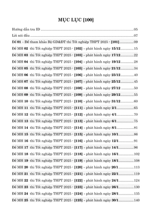 50 đề minh họa tốt nghiệp thpt 2025 - môn toán - Ảnh 3