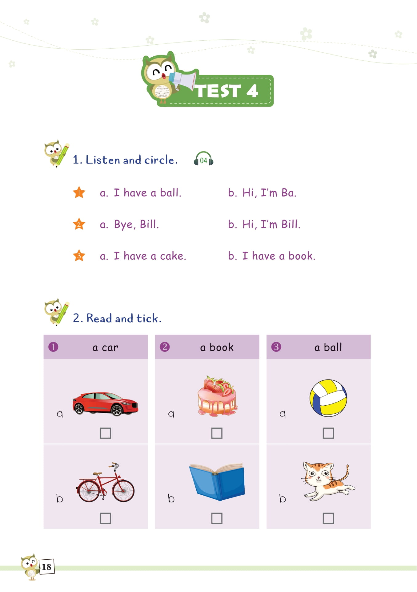 50 đề tăng điểm nhanh tiếng anh lớp 1 - Ảnh 17