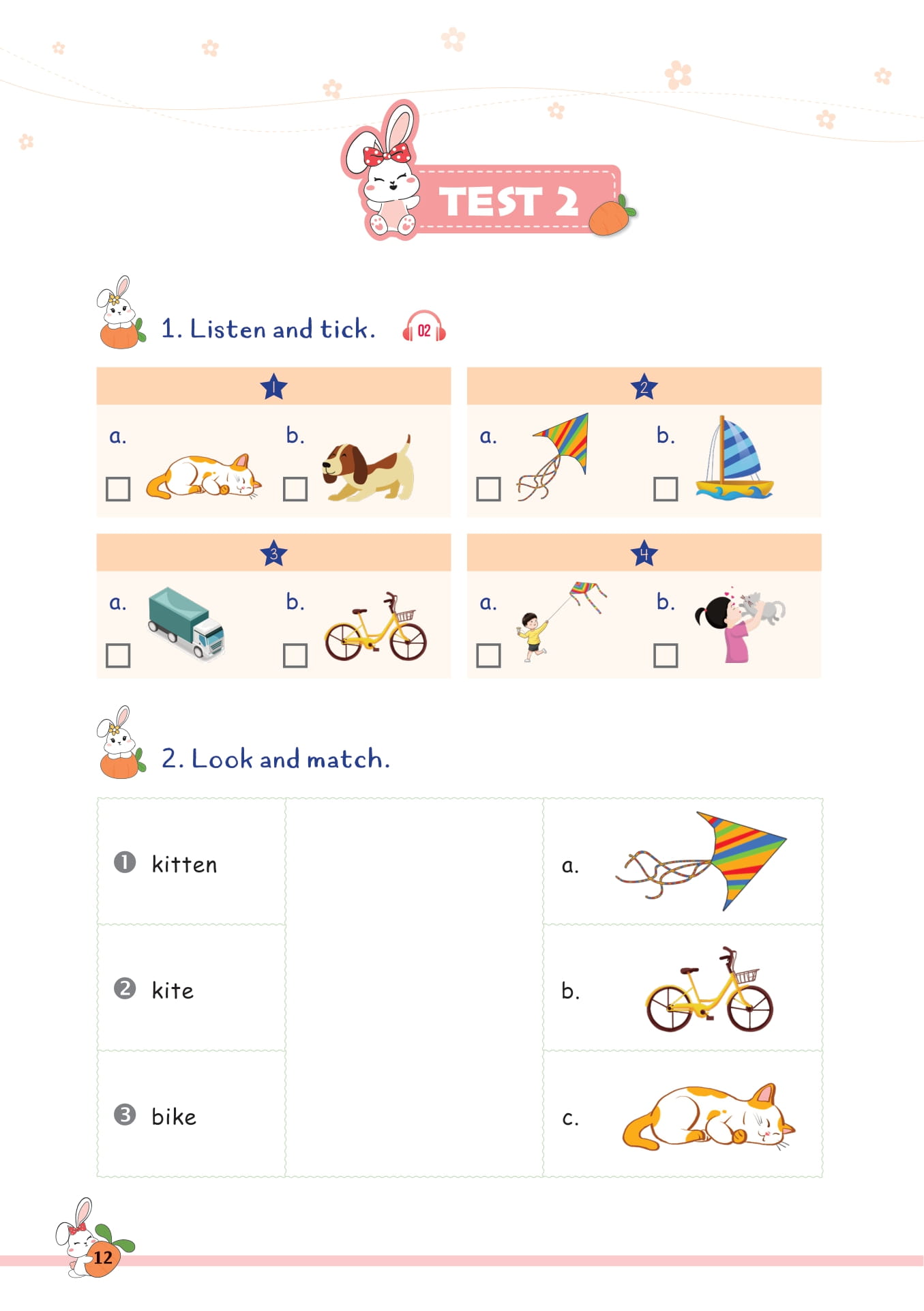 50 đề tăng điểm nhanh tiếng anh lớp 2 - Ảnh 11