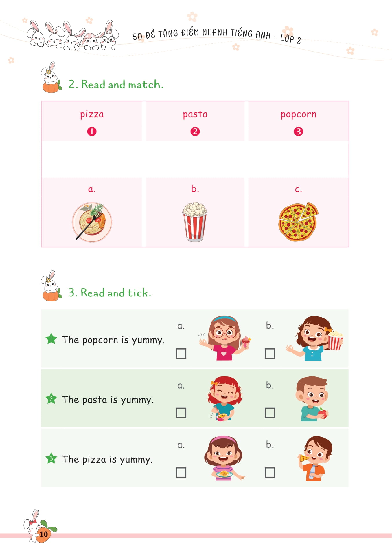 50 đề tăng điểm nhanh tiếng anh lớp 2 - Ảnh 9