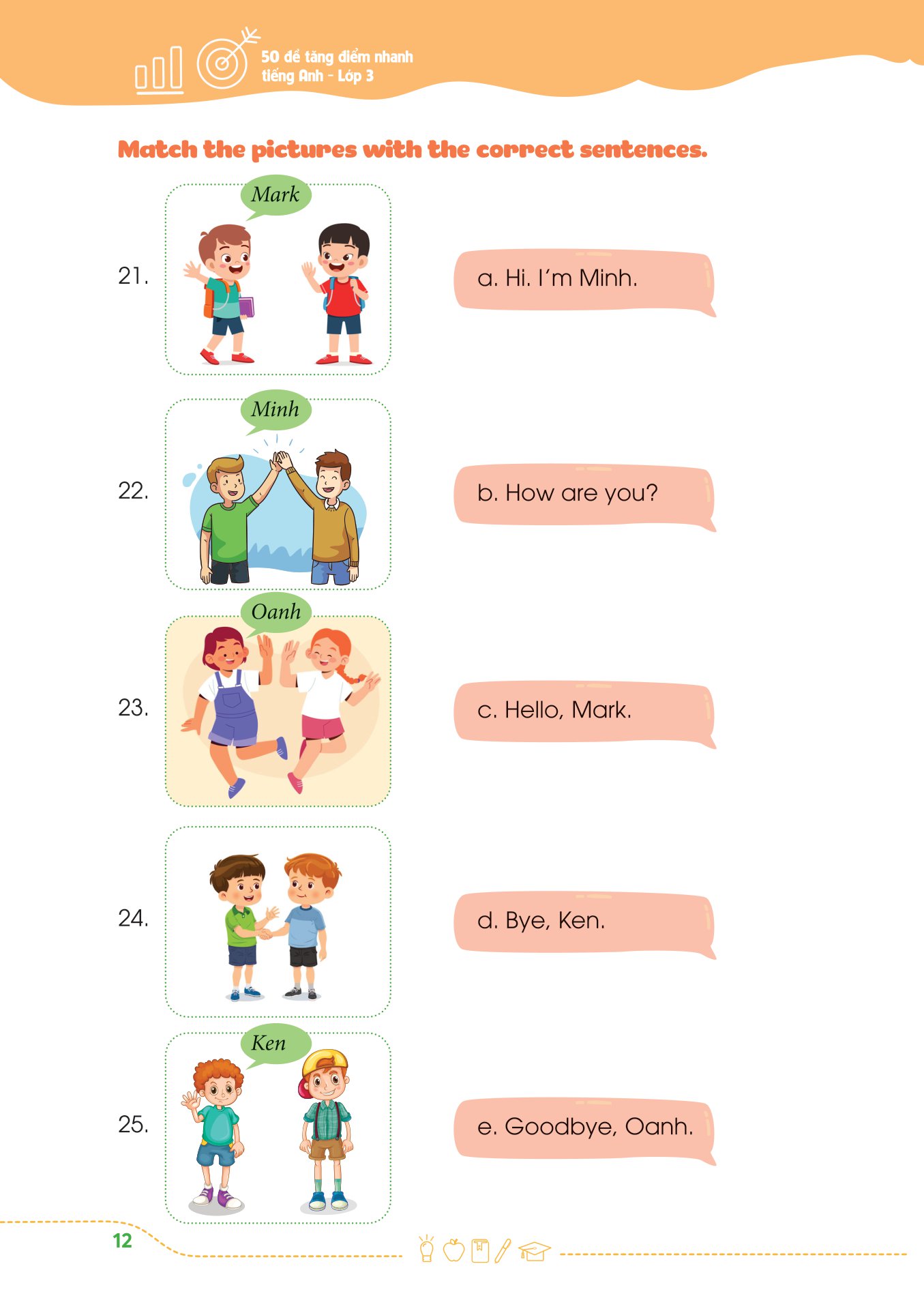 50 đề tăng điểm nhanh tiếng anh - lớp 3 - học nhẹ nhàng - dễ dàng điểm cao - Ảnh 11