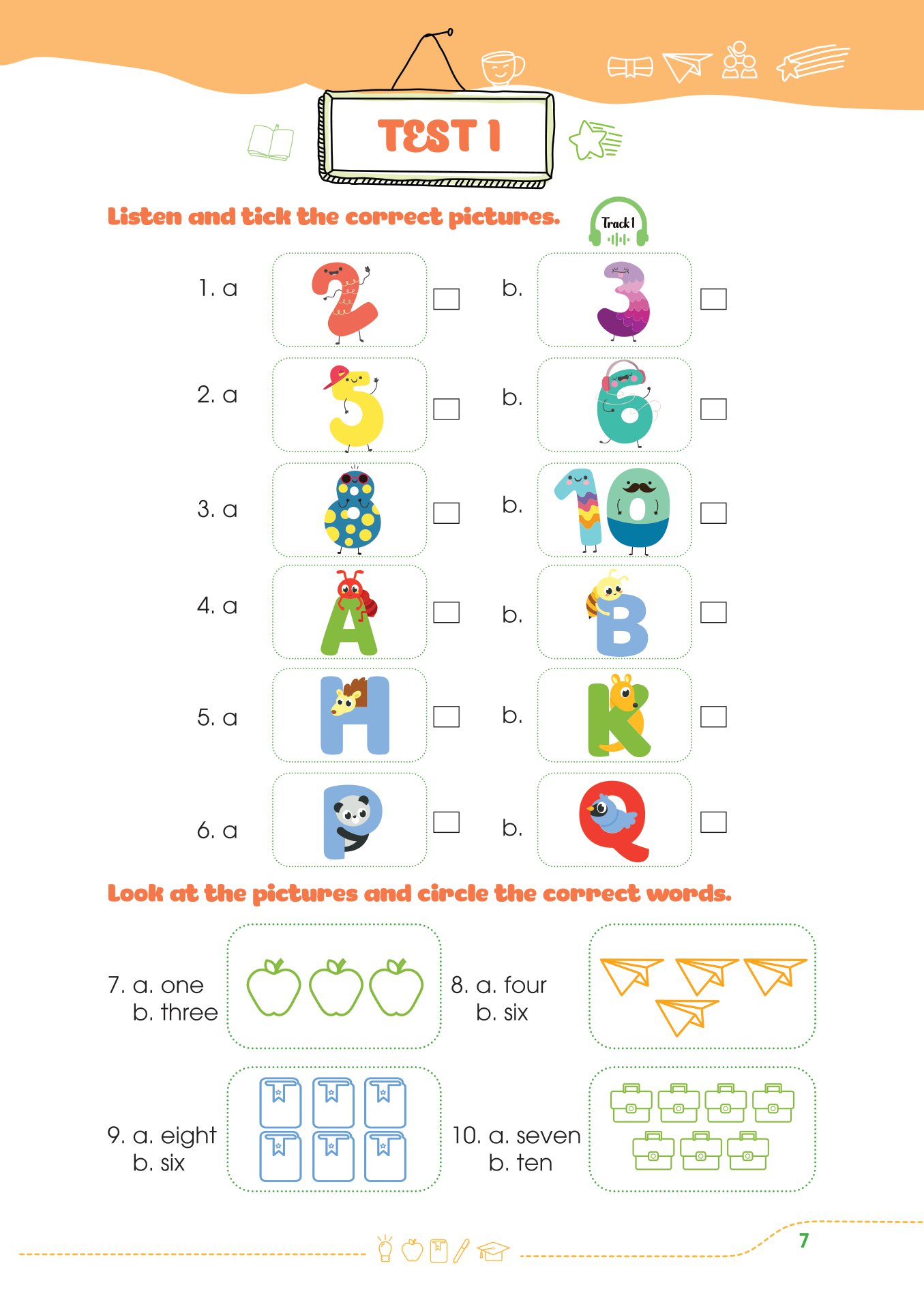 50 đề tăng điểm nhanh tiếng anh - lớp 3 - học nhẹ nhàng - dễ dàng điểm cao - Ảnh 6