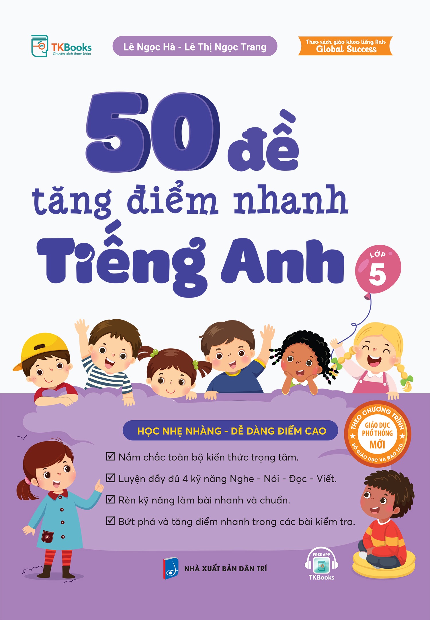 50 đề tăng điểm nhanh tiếng anh - lớp 5 - Ảnh 2