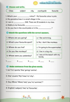 50 đề tăng điểm nhanh tiếng anh - lớp 5 - Ảnh 6