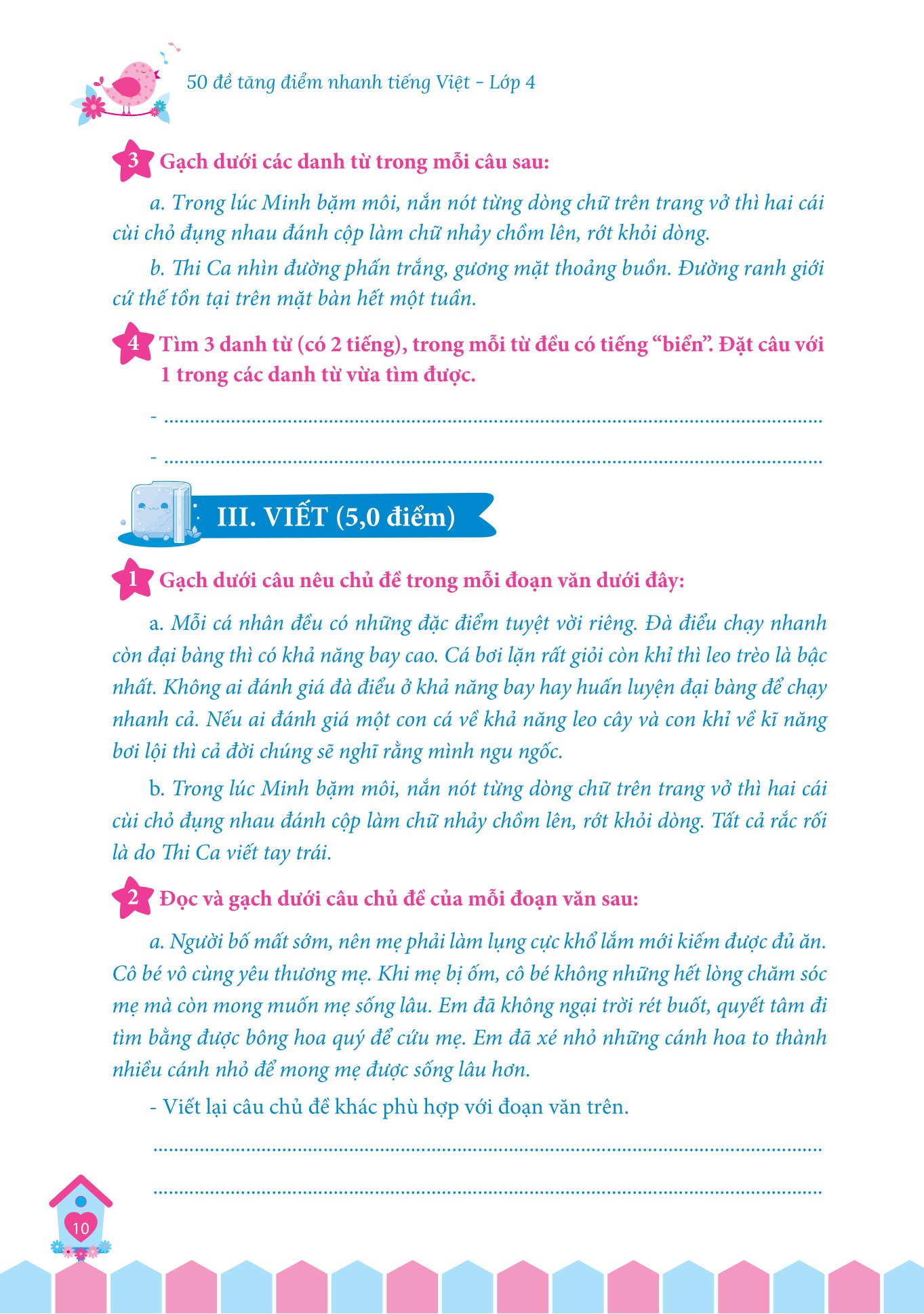 50 đề tăng điểm nhanh tiếng việt 4 (theo chương trình của bộ sách kết nối tri thức với cuộc sống) - Ảnh 11