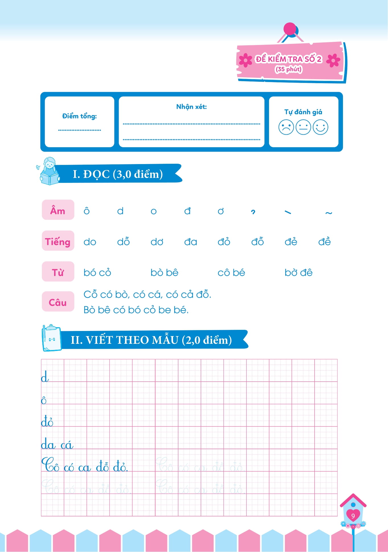 50 đề tăng điểm nhanh tiếng việt lớp 1 - Ảnh 10
