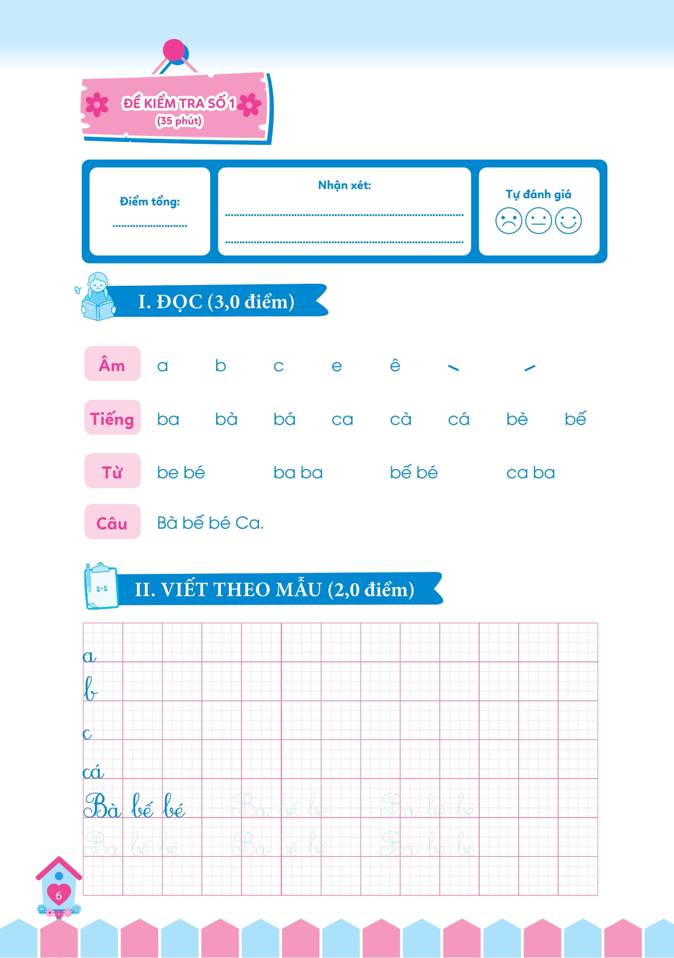 50 đề tăng điểm nhanh tiếng việt lớp 1 - Ảnh 7
