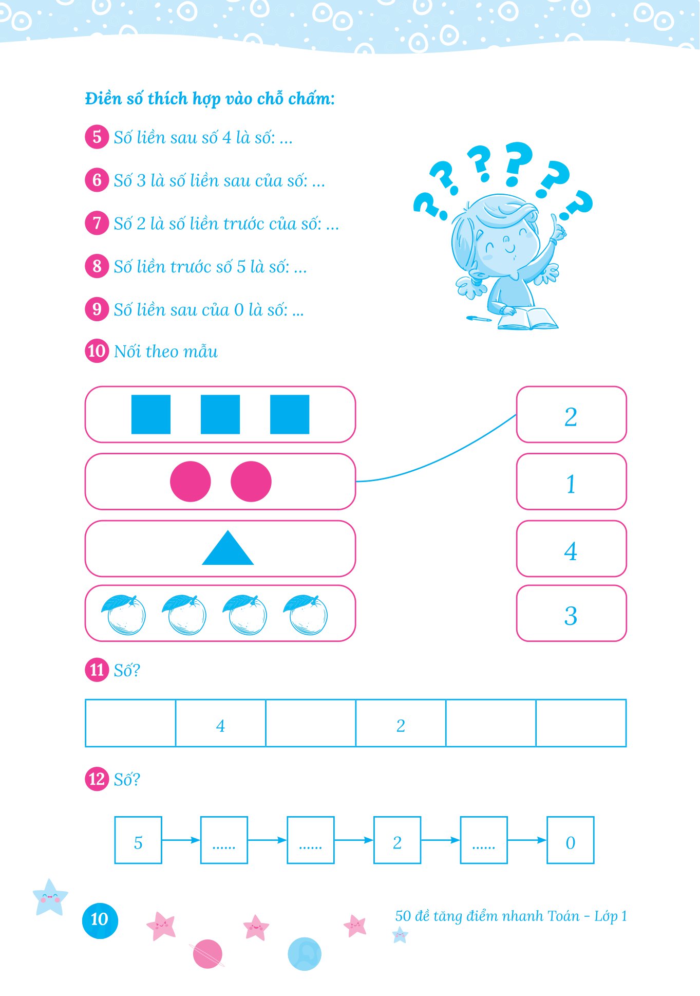 50 đề tăng điểm nhanh toán - lớp 1 - học nhẹ nhàng - dễ dàng điểm cao - Ảnh 11