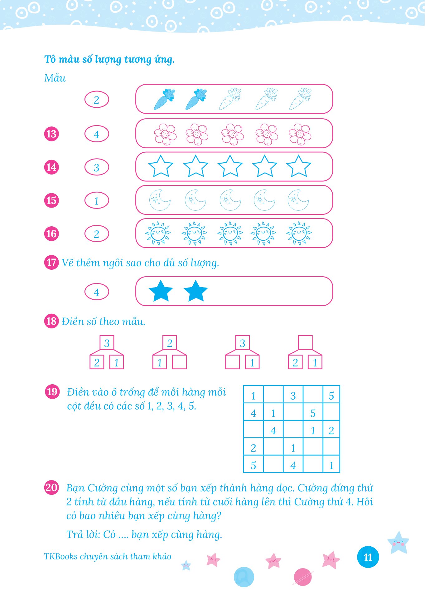 50 đề tăng điểm nhanh toán - lớp 1 - học nhẹ nhàng - dễ dàng điểm cao - Ảnh 12